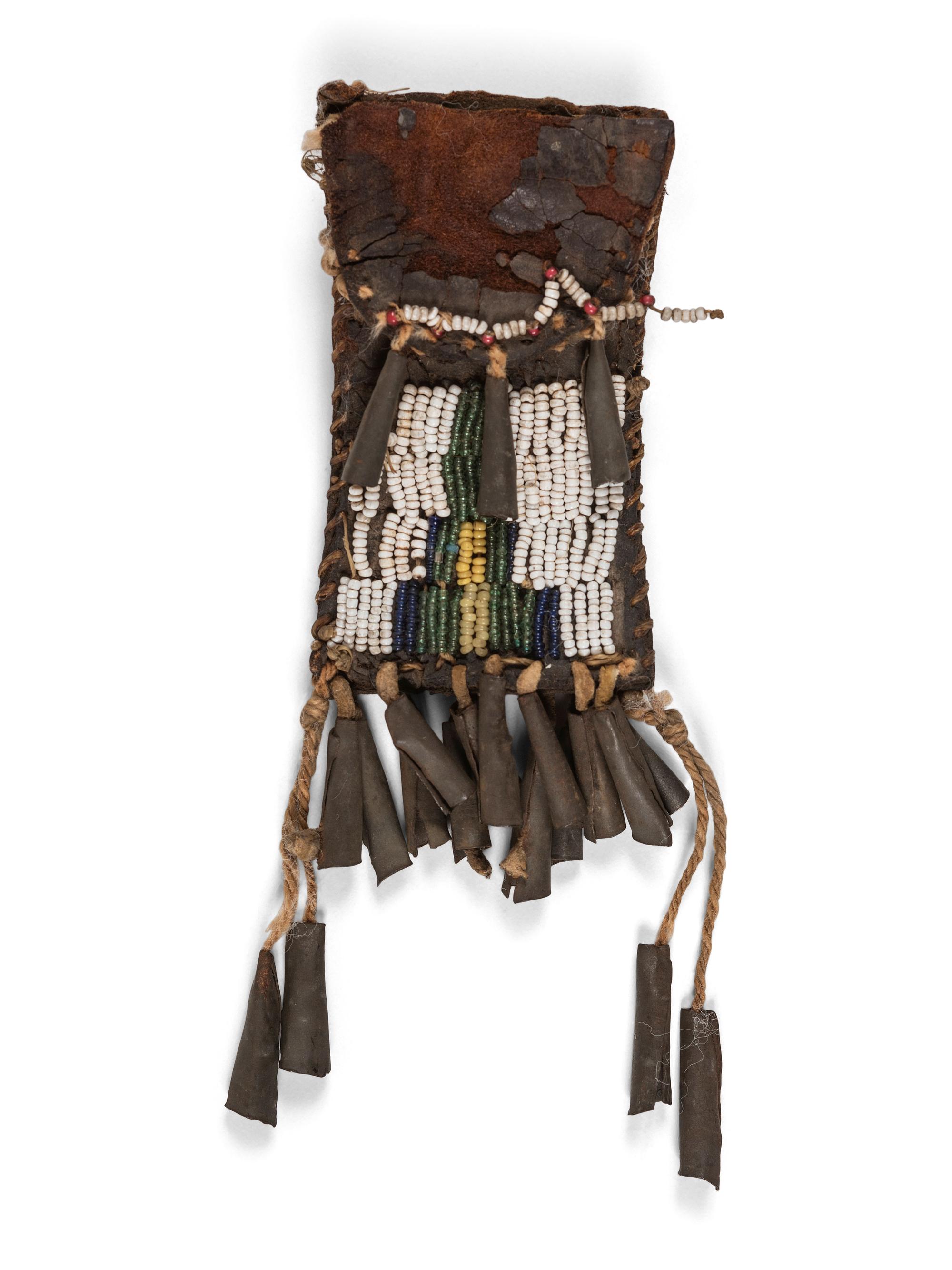 Cheyenne Beaded Strike-a-Light Bag