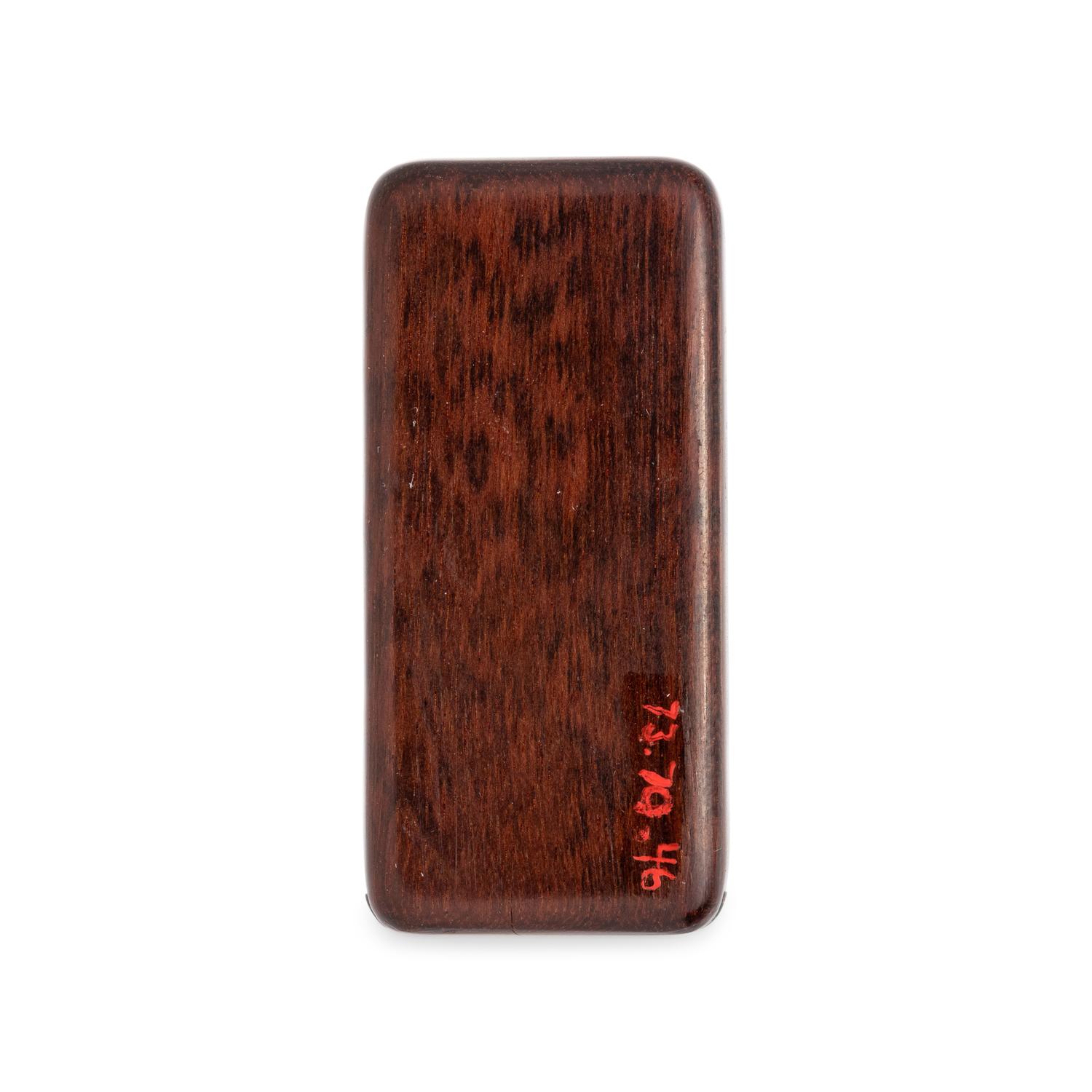 WOOD CASED POCKET WATCH