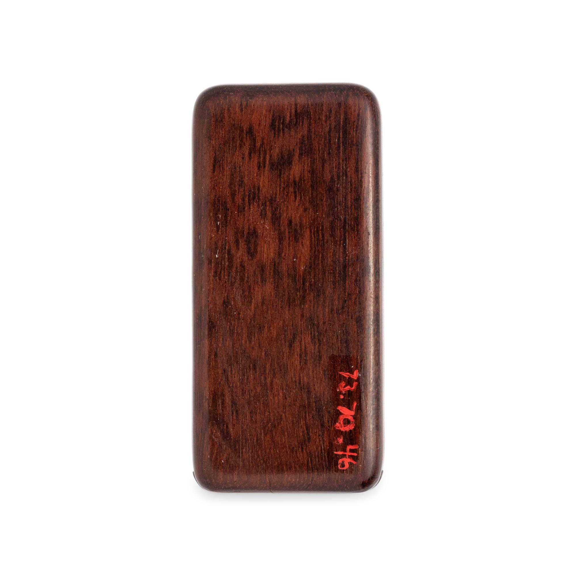 WOOD CASED POCKET WATCH