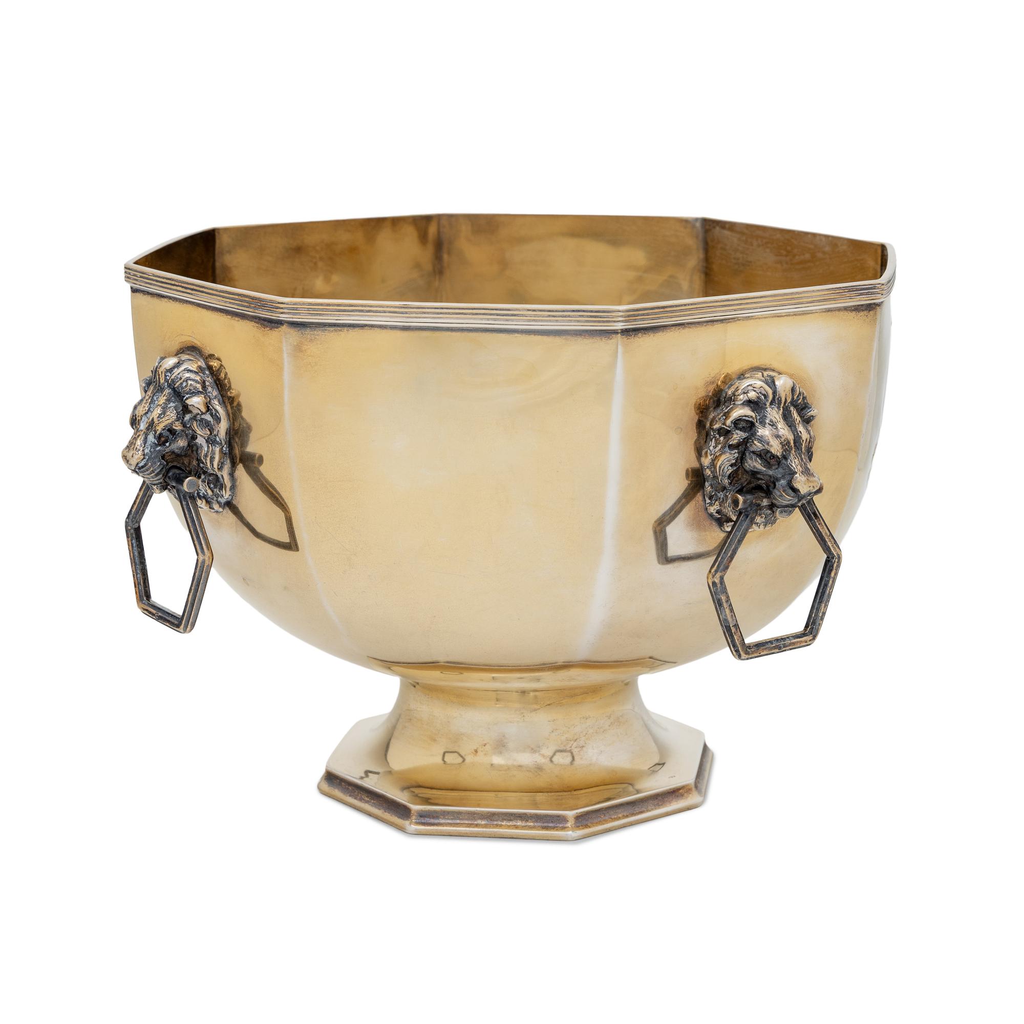 An Edwardian Silver Centerpiece Bowl