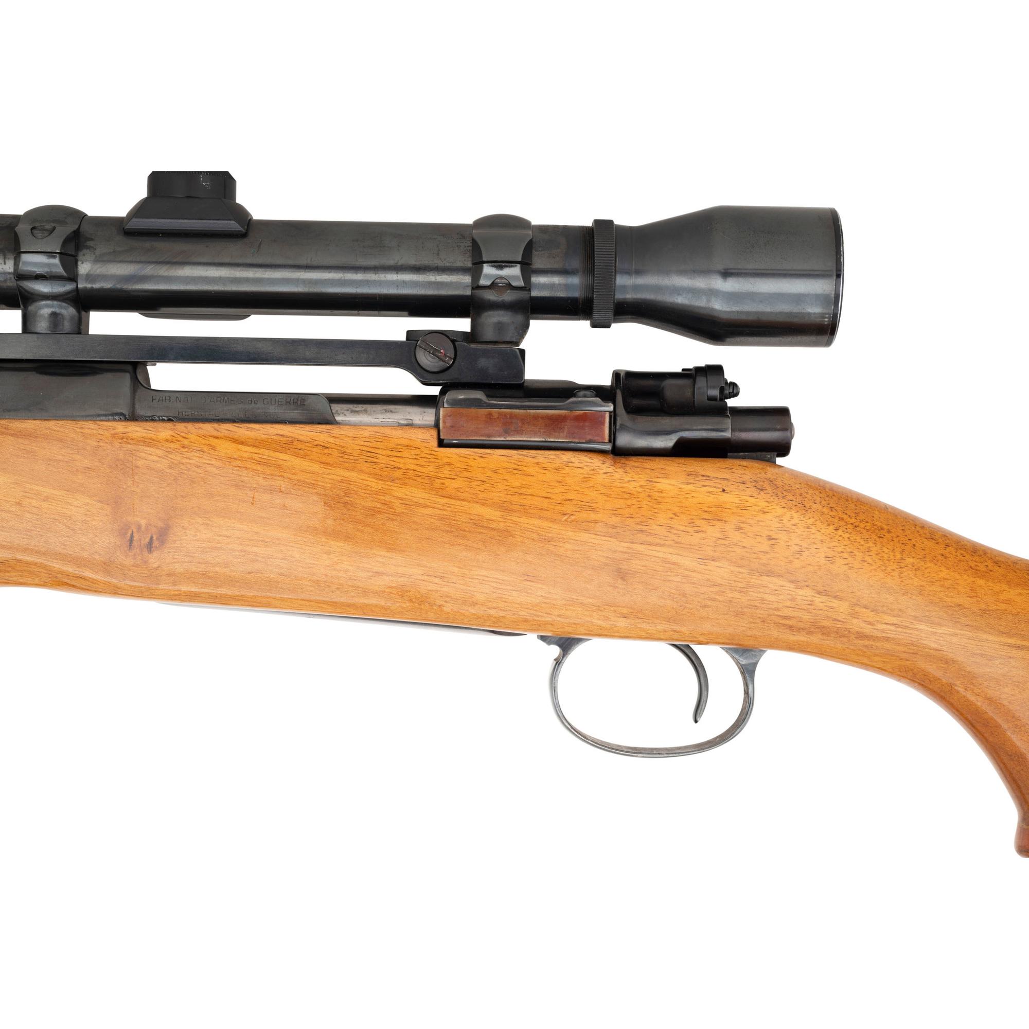** Sporterized FN Model 24 with Scope