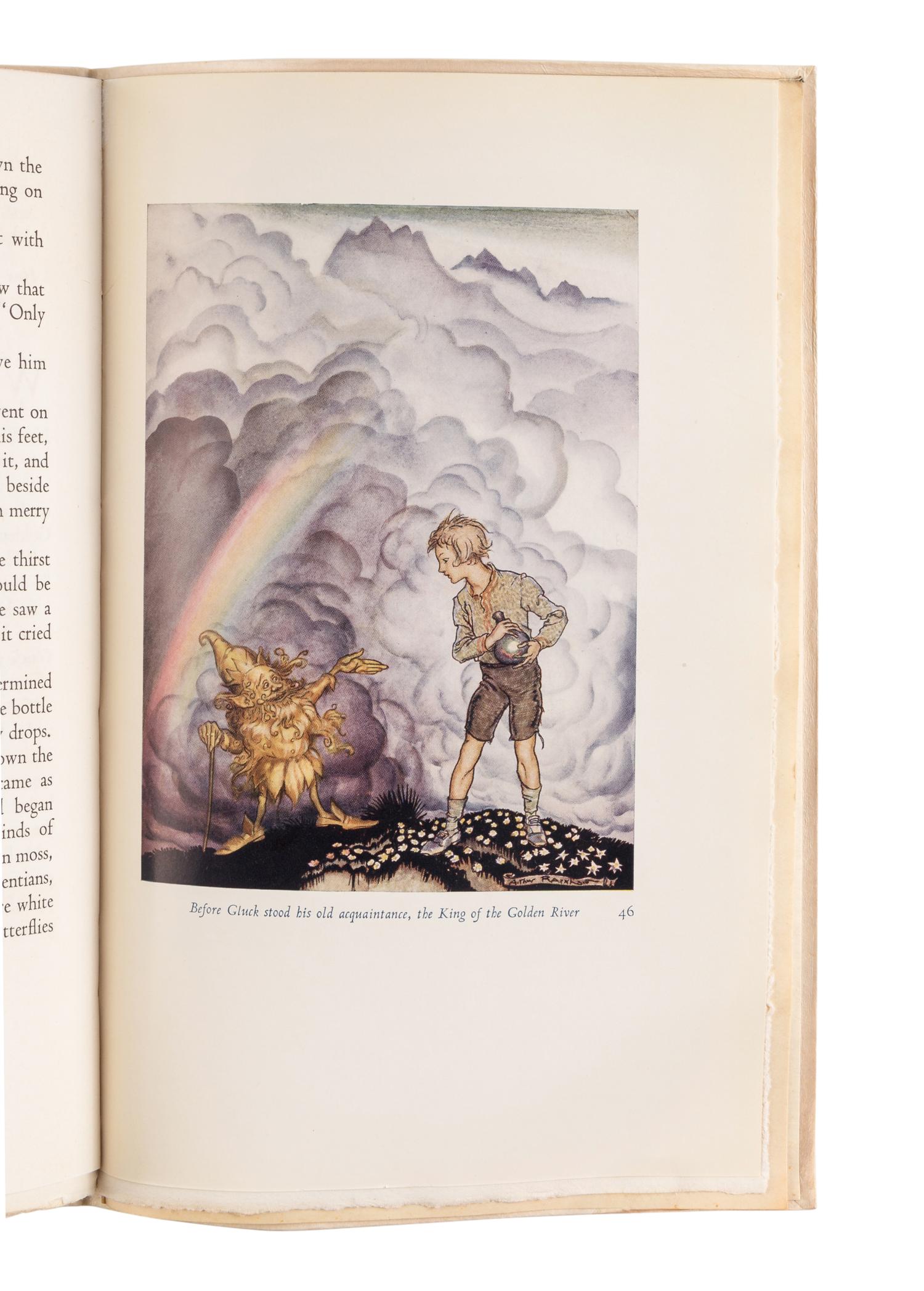 [RACKHAM, Arthur (1867-1939), illustrator]. RUSKIN, John (1819-1900). The King of the Golden River . London: George Harrap & Co. Ltd., [1932].