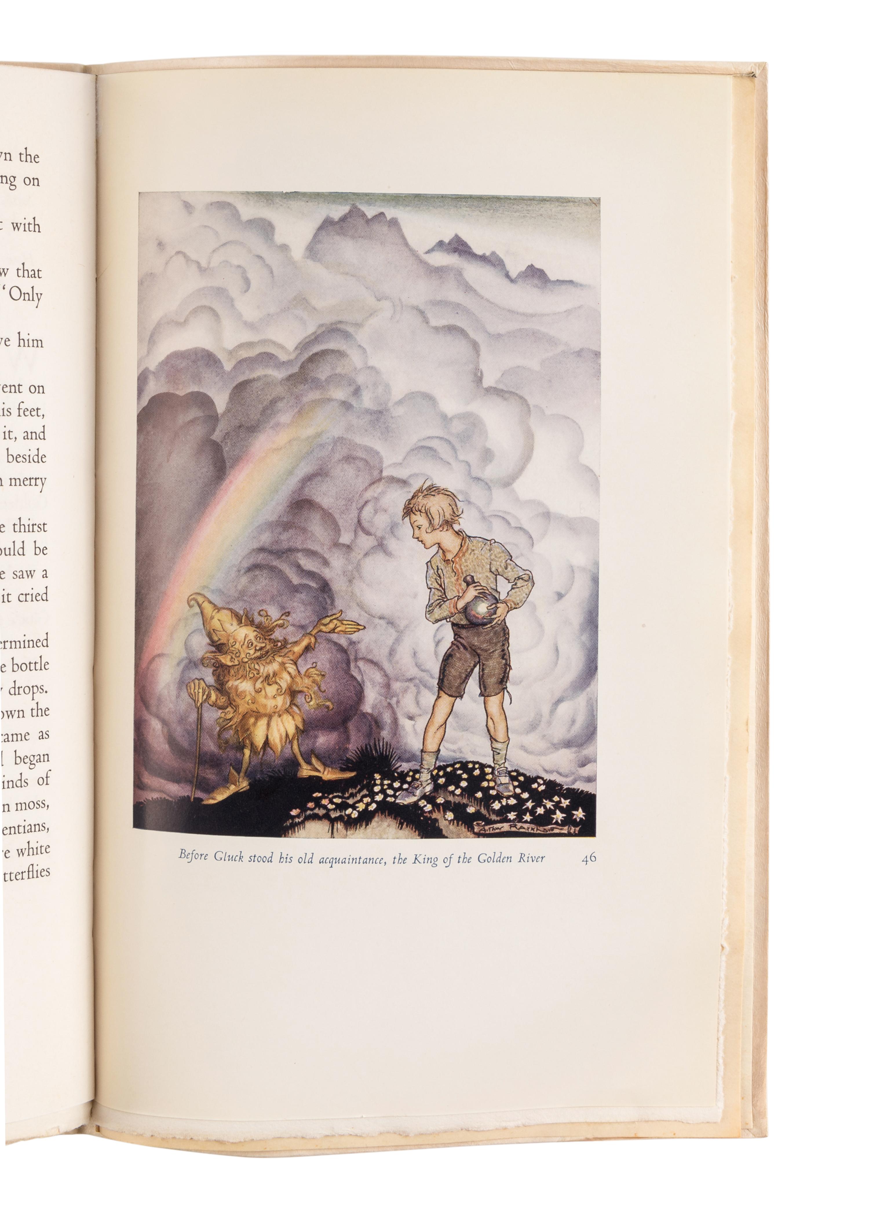 [RACKHAM, Arthur (1867-1939), illustrator]. RUSKIN, John (1819-1900). The King of the Golden River . London: George Harrap & Co. Ltd., [1932].