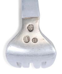 A Georg Jensen Continental Silver Flatware Service