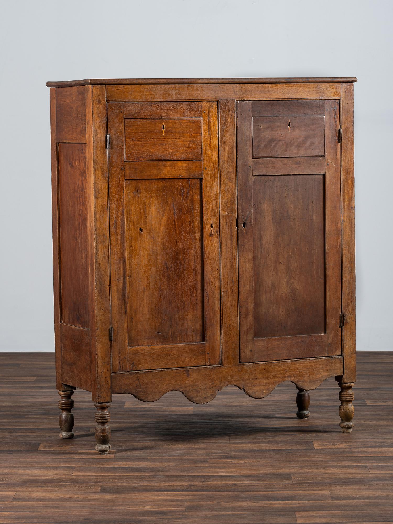 A Late Federal Cherrywood Jelly Cupboard