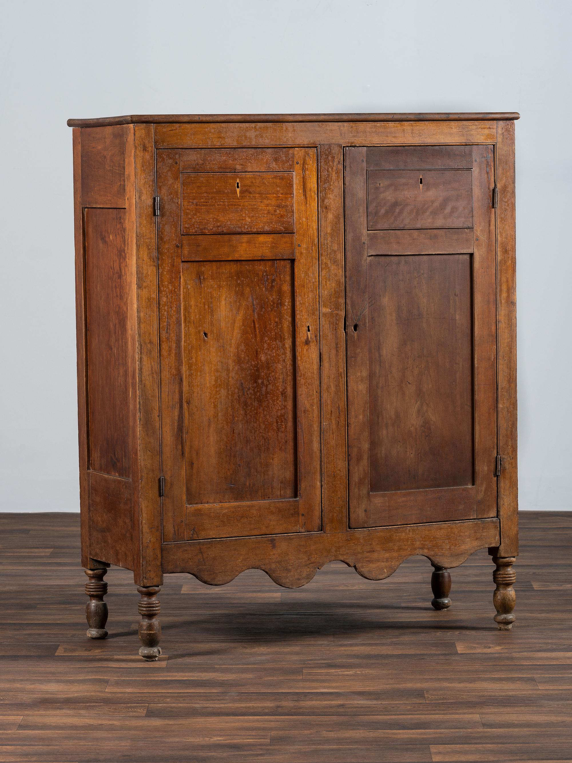 A Late Federal Cherrywood Jelly Cupboard