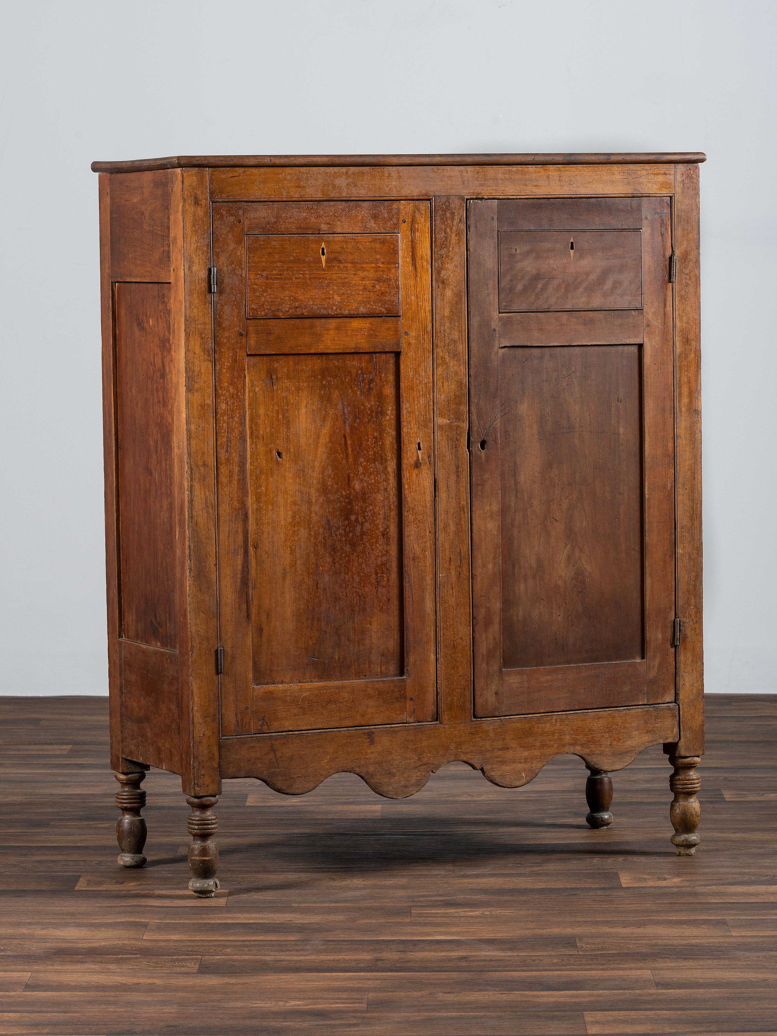 A Late Federal Cherrywood Jelly Cupboard