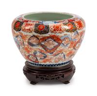 An Imari Porcelain Jardinière — MEIJI PERIOD