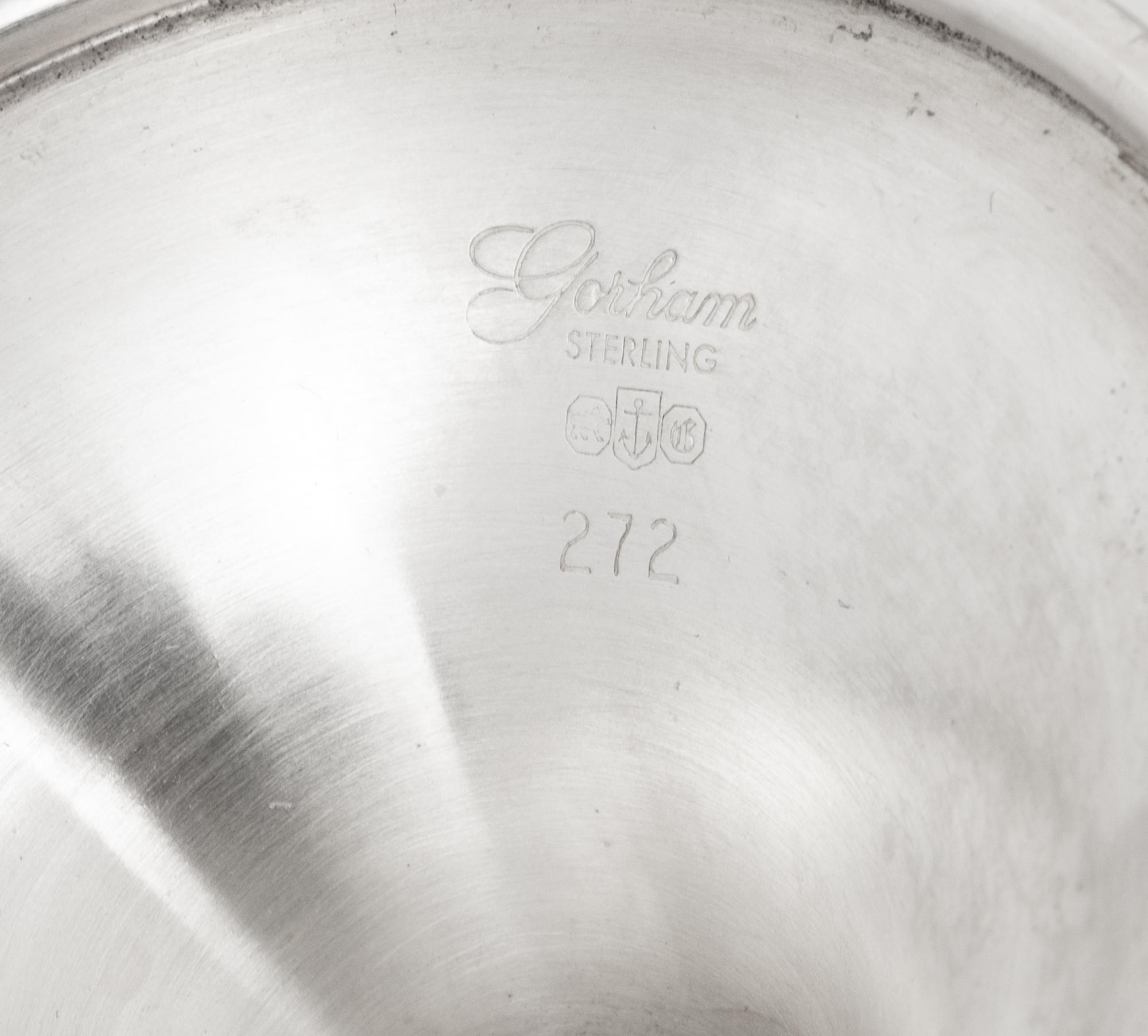 A Set of Twelve American Silver Goblets