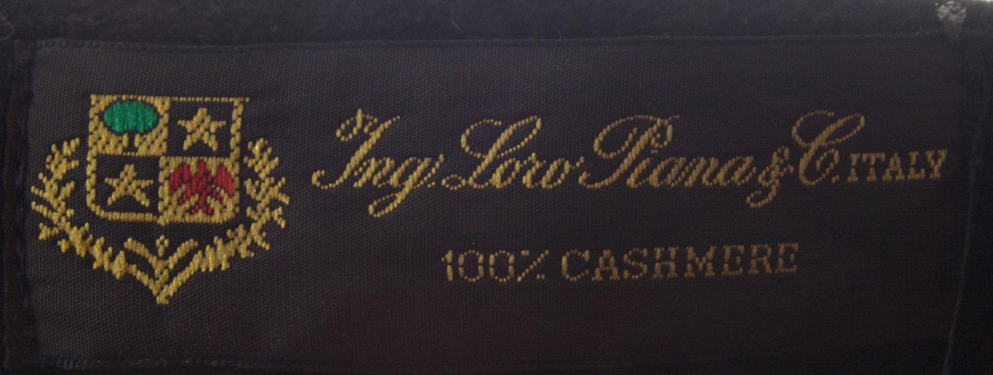 A Christian Dior Black Cashmere Car Coat,