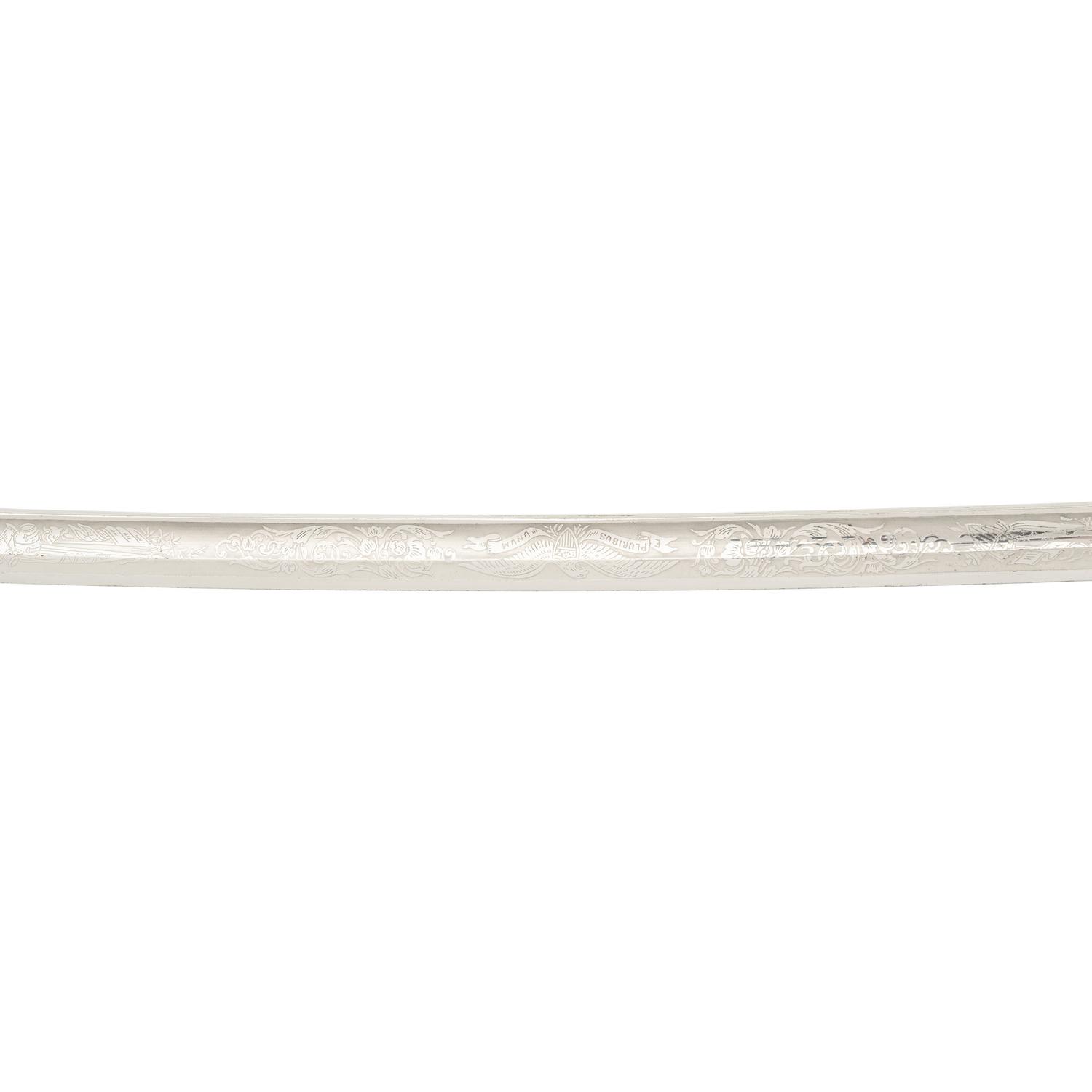 Military Archive of 1st Lt. (Later Major General) William Spencer McCaskey Including: Inscribed Civil War-era M1850 Sword, Philippine American War-era M1902 Sword, and 45 Original Letters and Photos