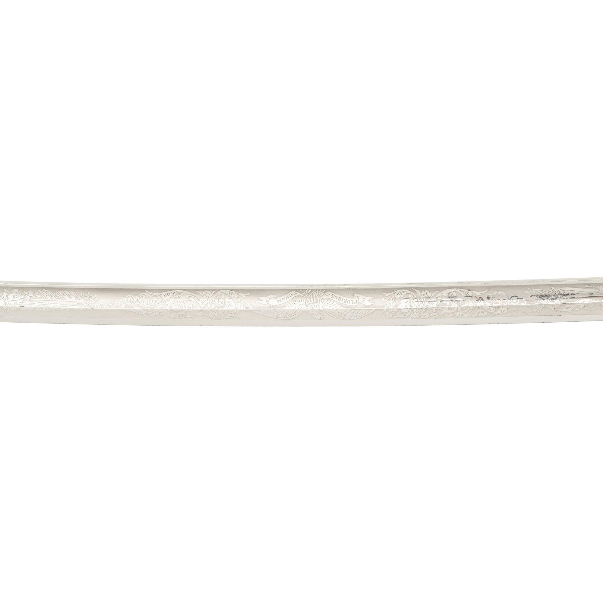 Military Archive of 1st Lt. (Later Major General) William Spencer McCaskey Including: Inscribed Civil War-era M1850 Sword, Philippine American War-era M1902 Sword, and 45 Original Letters and Photos