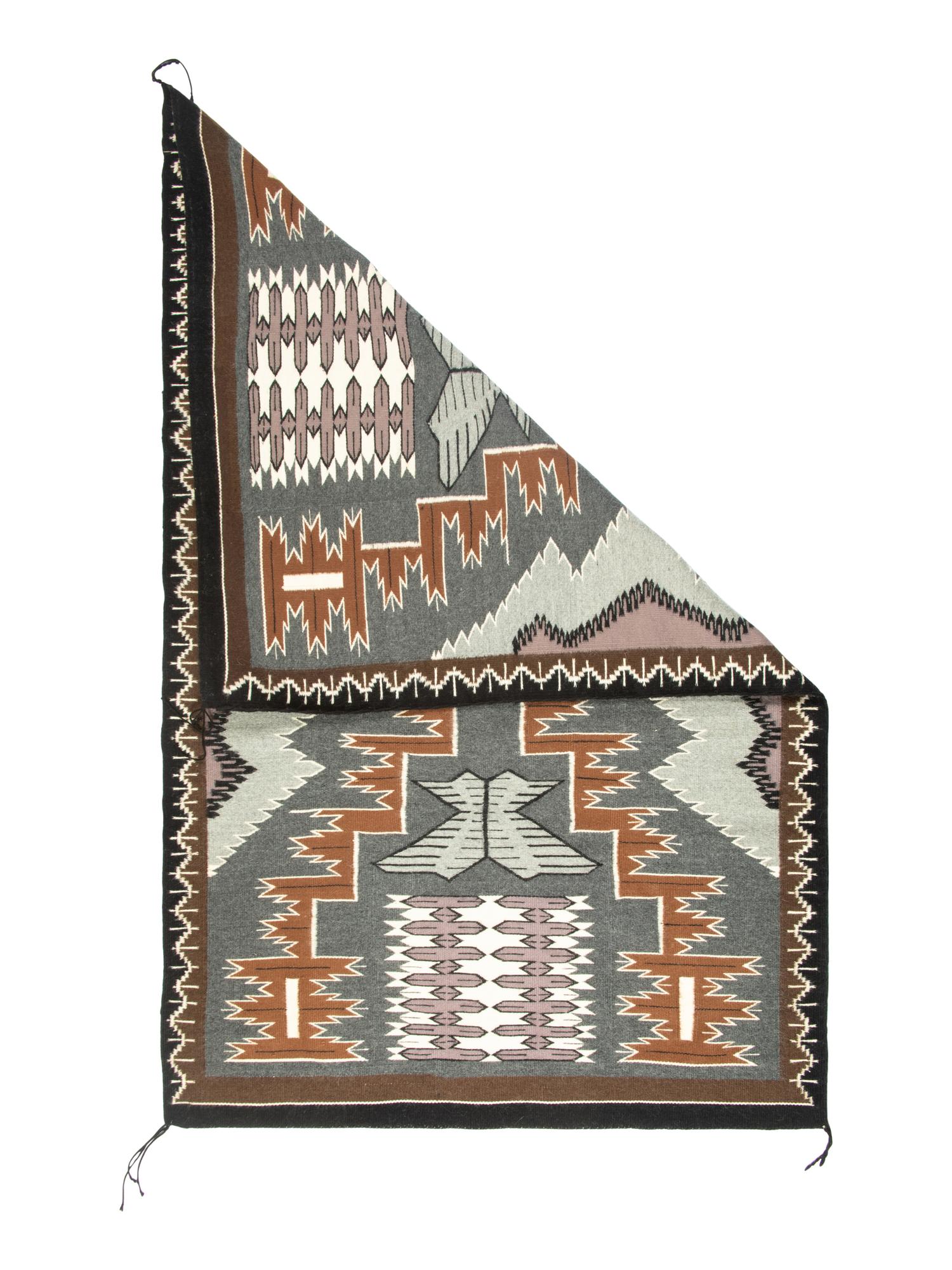 Navajo Storm Pattern Weaving / Rug