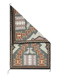 Navajo Storm Pattern Weaving / Rug