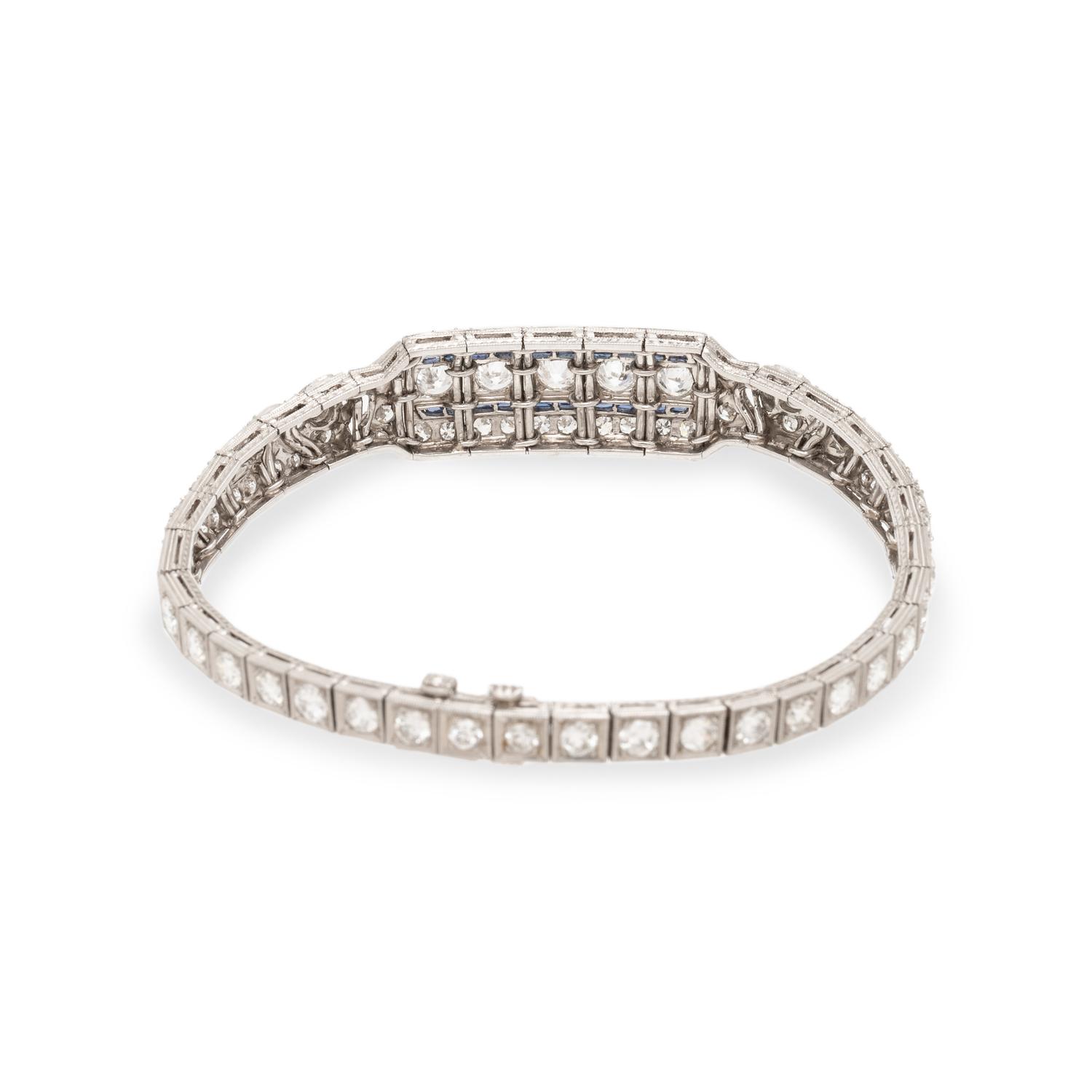 ART DECO, DIAMOND BRACELET