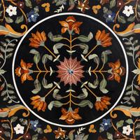 An Italian Baroque Style Pietra Dura Table Top