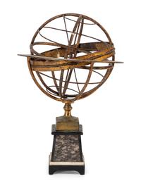 A Gilt Metal Armillary Sphere