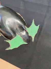 A patinated bronze goose-form incense burner 铜加漆鹅形香炉一件 Late 18th to 19th century ???????????