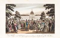 (CRUIKSHANK, GEORGE) CAREY, DAVID. Life in Paris... London, 1822. Numerous hand-colored plates.