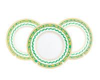 Sixteen Ginori Porcelain Salad Plates — 20TH CENTURY