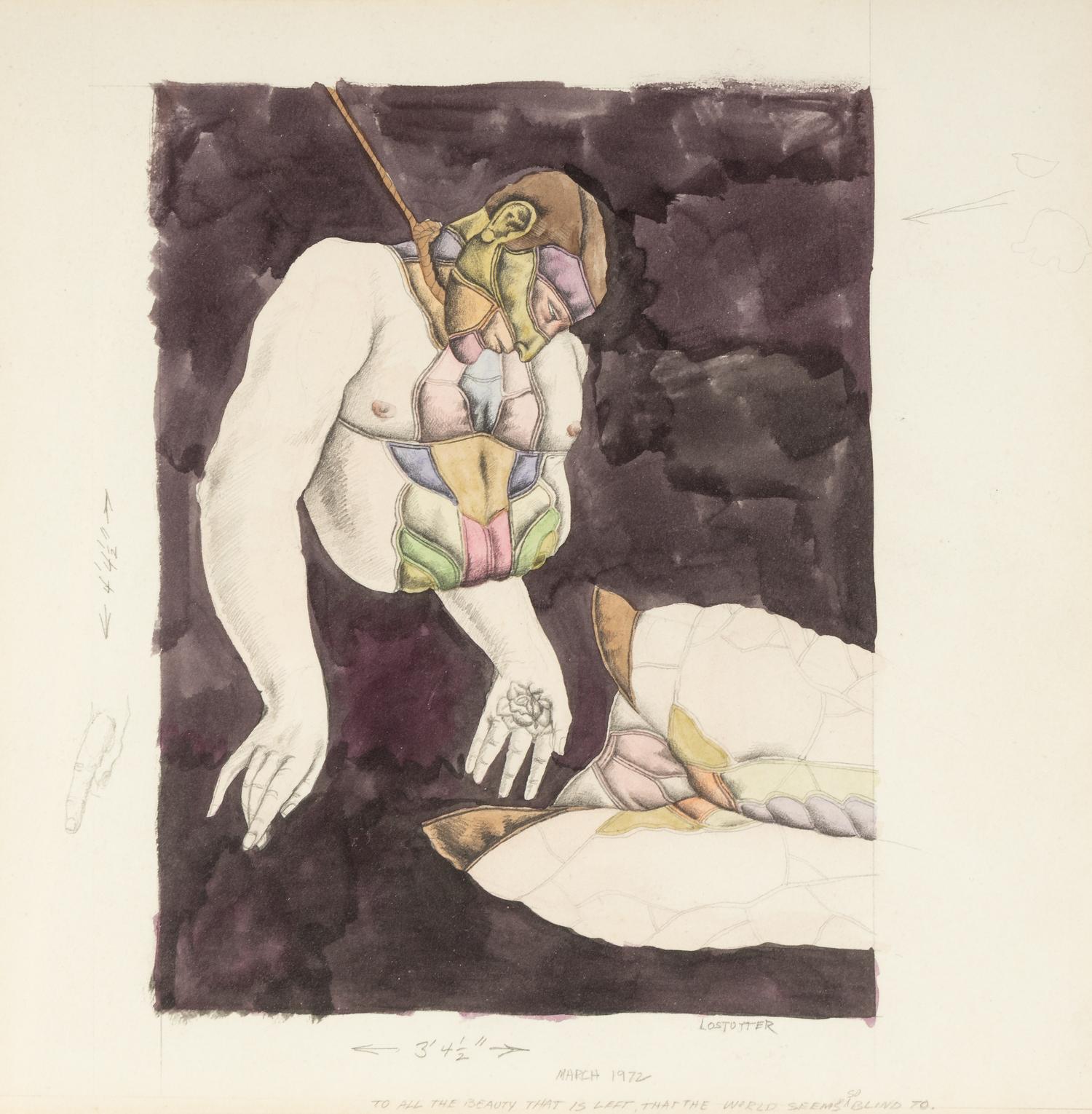 To All The Beauty That Is Left, That The World Seems So Blind To , 1972