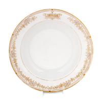 A Nicholas II Imperial Porcelain Factory Soup Bowl from the ' Livadia' Service
