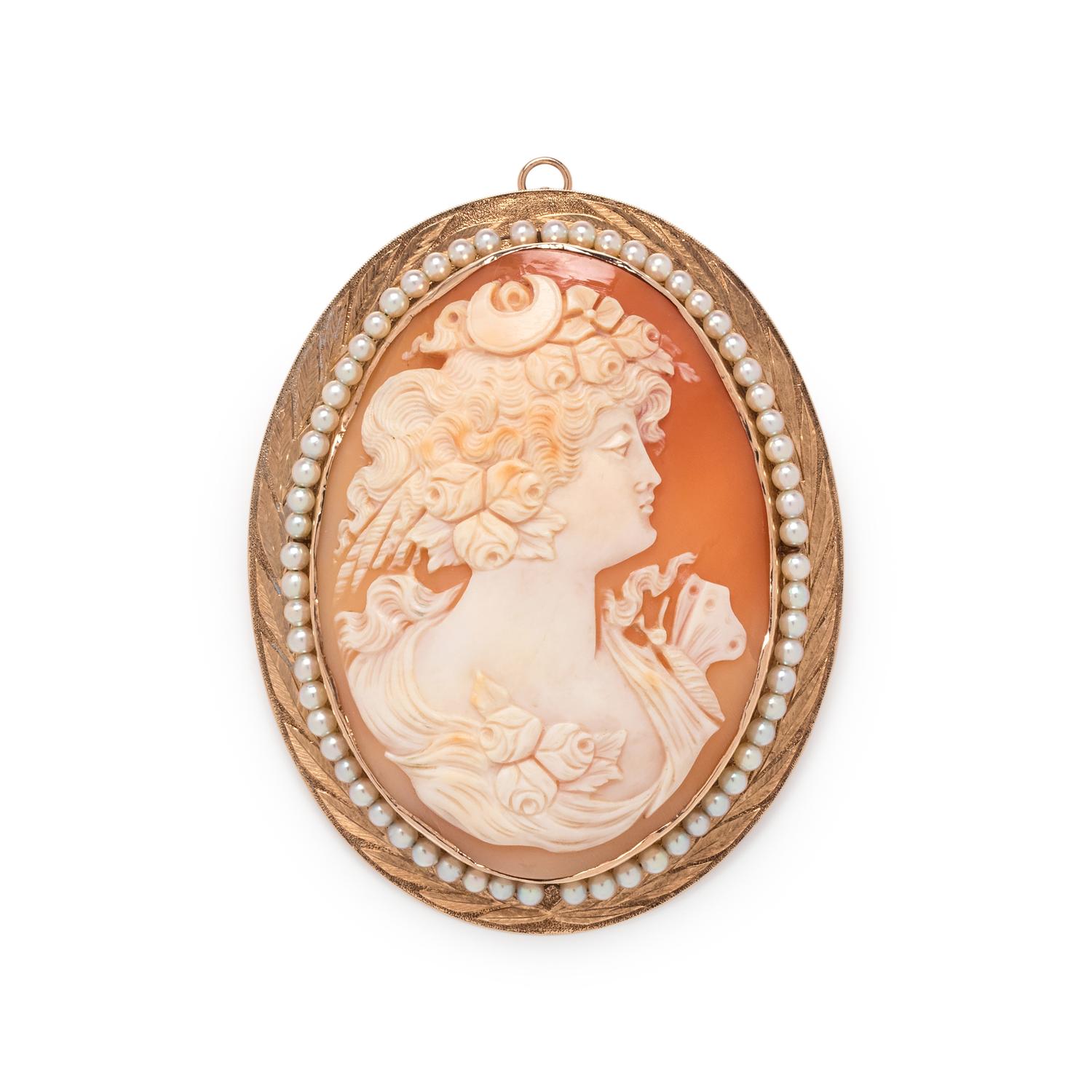 CAMEO PENDANT/BROOCH