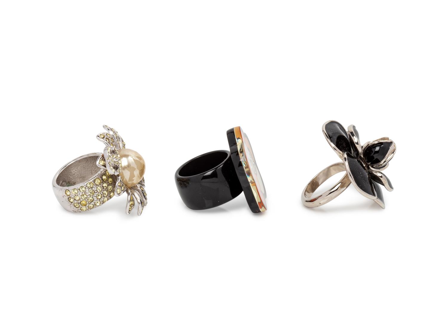 Three Chanel Rings, 2000s