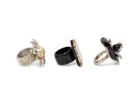 Three Chanel Rings, 2000s