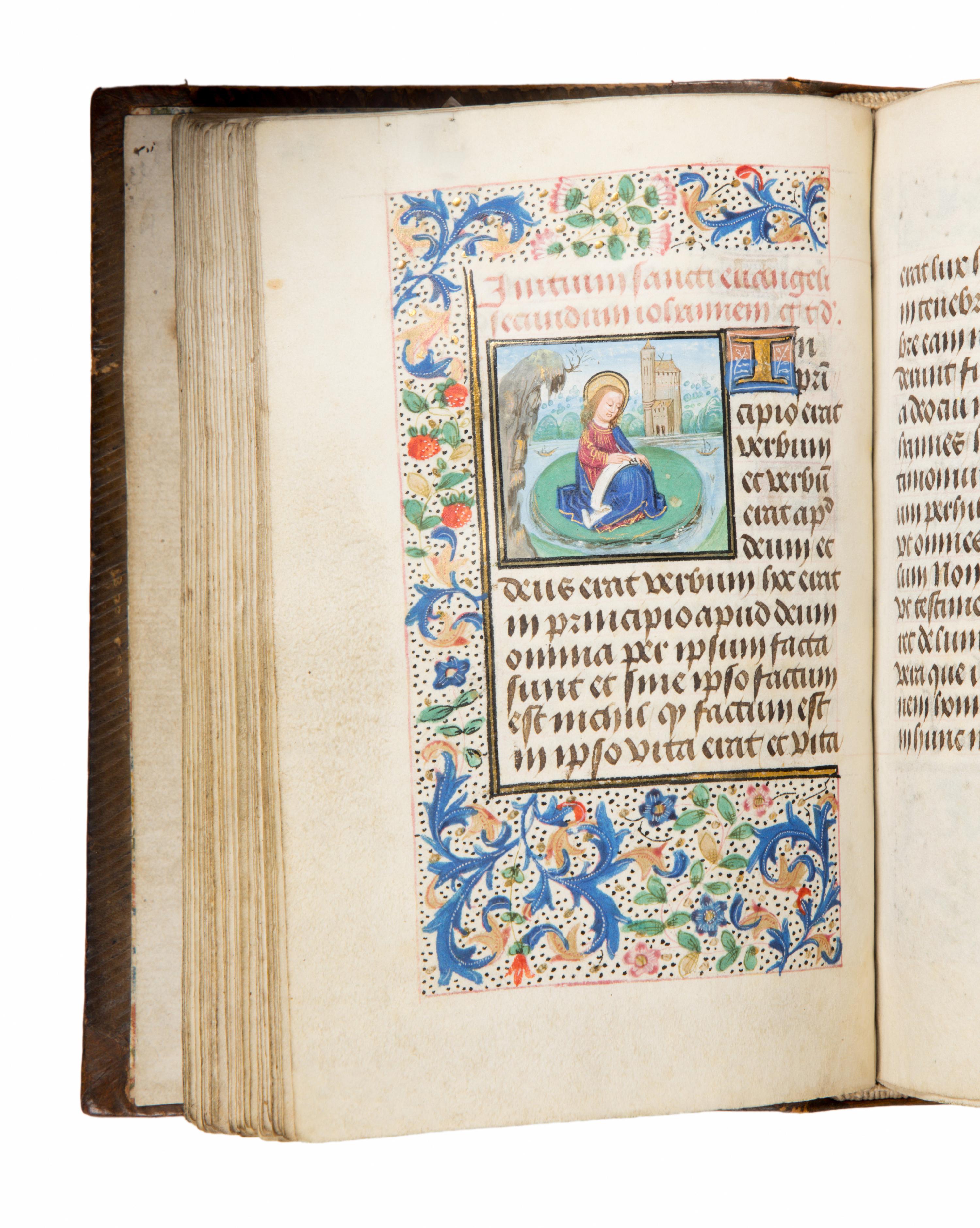 FOLLOWER OF LOYSET LIÉDET (active 1448–1478) and THE MASTER OF EDWARD IV (active 1470–1490) with FOLLOWER OF WILLEM VRELANT (active 1454–1481) Book of Hours, in Latin, illuminated manuscript on parchment [Southern Netherlands, Bruges, c. 1480]