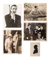 [HOLLYWOOD]. A collection of 110 publicity photographs of leading actors and actresses dating from the 1920s-1970s, including: