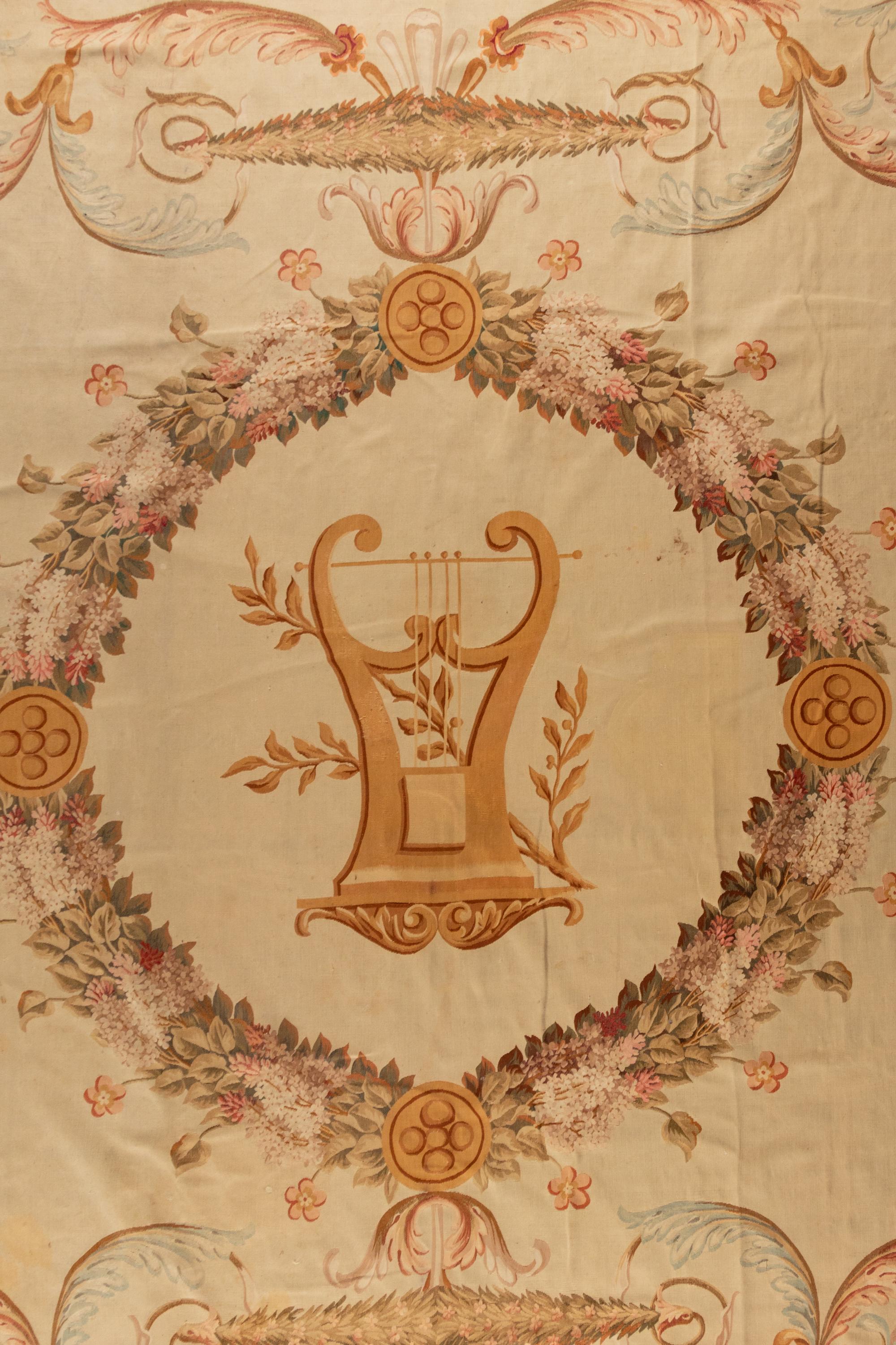 A French Aubusson Floor Covering