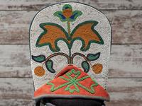 Plateau Cradleboard, with Curvilinear Beadwork