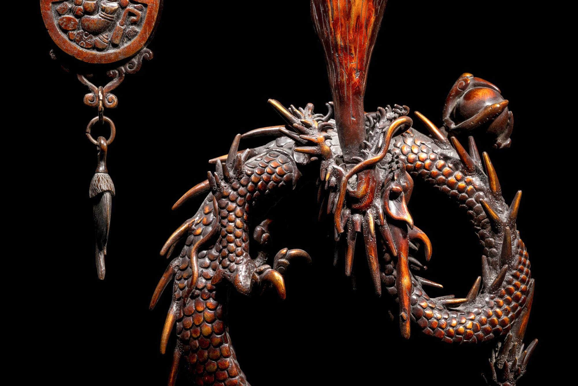 A Large Japanese Bronze Incense Burner