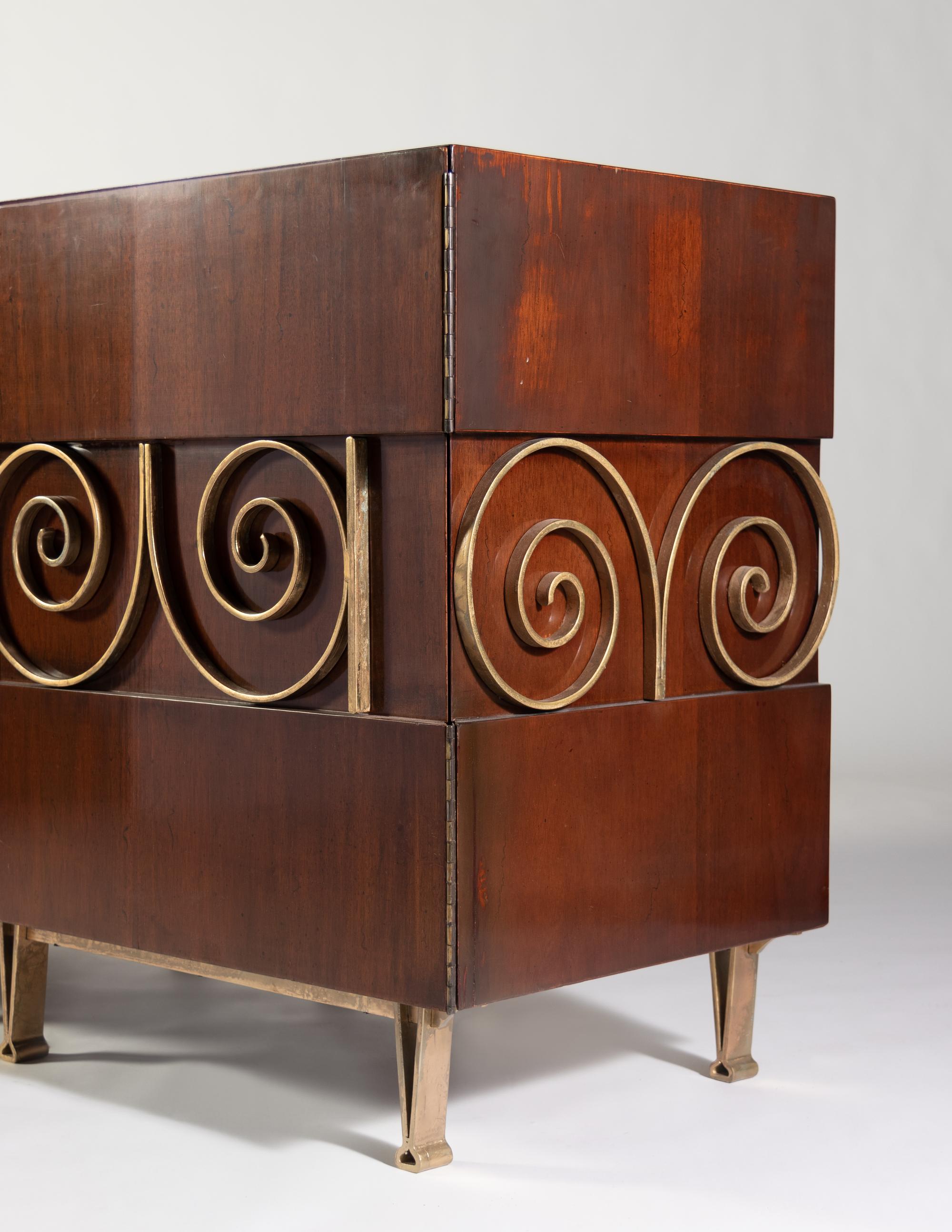 Pair of Side Cabinets, Industria Mueblera S.A., Mexico