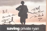 (Film Memorabilia) A group of 3 pieces of memorabilia relating to Saving Private Ryan . Amblin Entertainment, Mutual Film Company: 1998. Comprising: