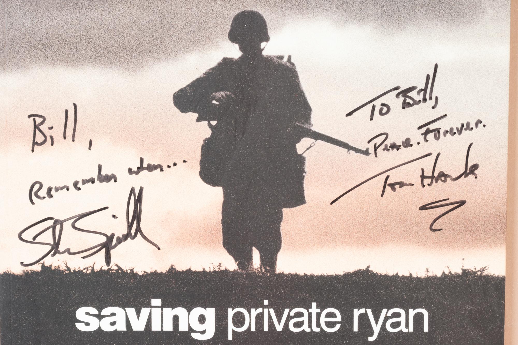 (Film Memorabilia) A group of 3 pieces of memorabilia relating to Saving Private Ryan . Amblin Entertainment, Mutual Film Company: 1998. Comprising: