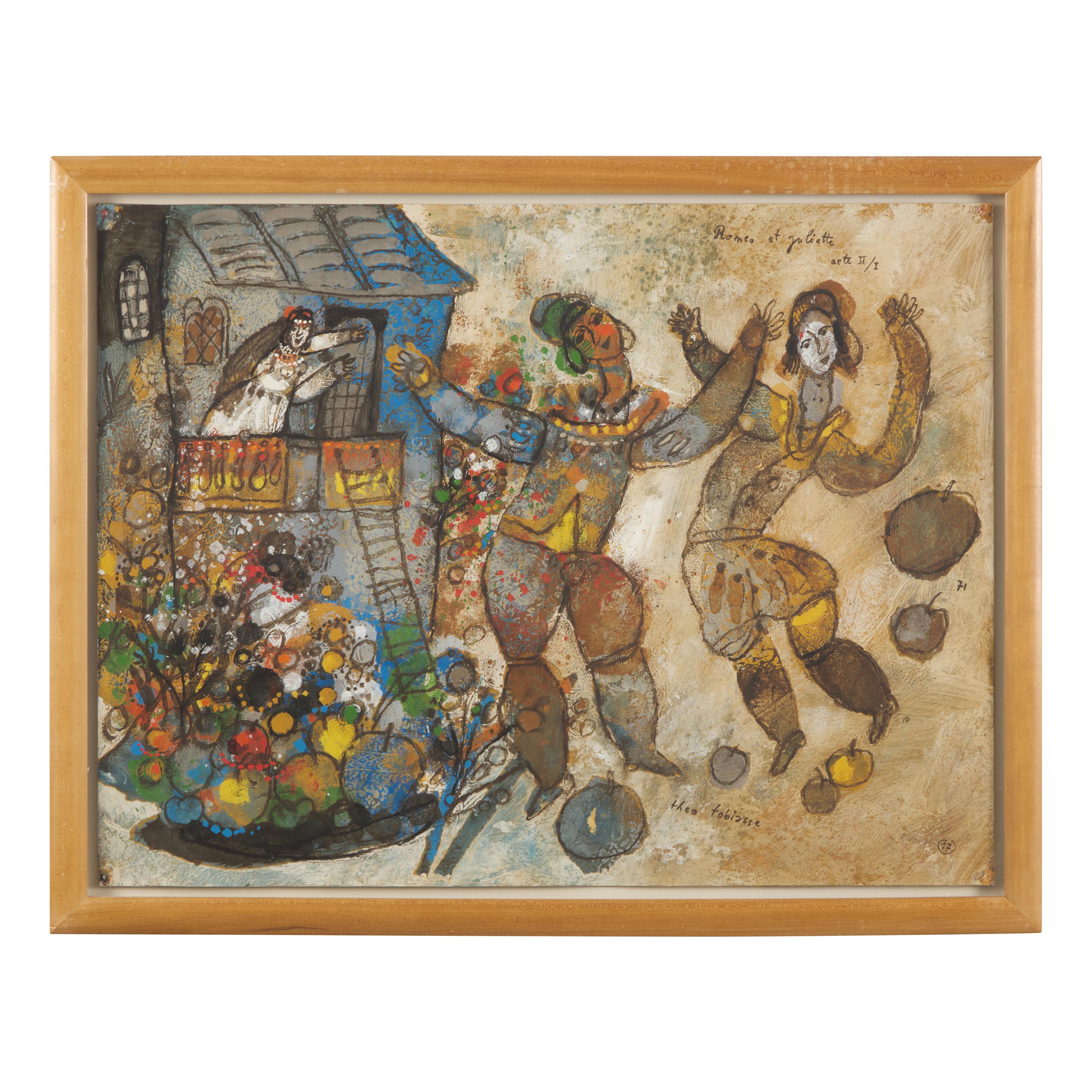Théo Tobiasse (French, 1927–2012) — Roméo et Juliette (A Group of Three Works), 1971
