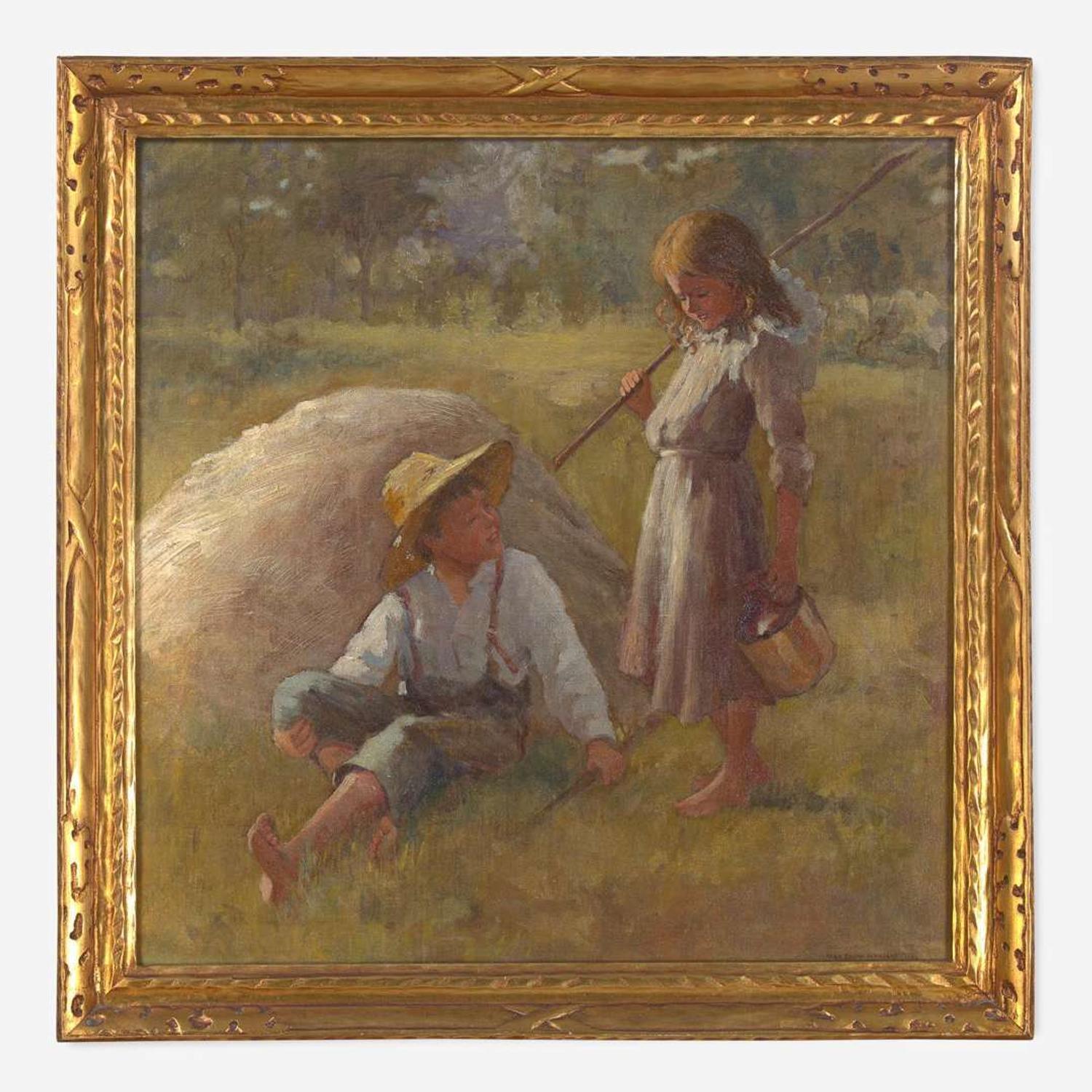 Adam Emory Albright (American, 1862-1957) Summer Love