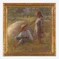 Adam Emory Albright (American, 1862-1957) Summer Love