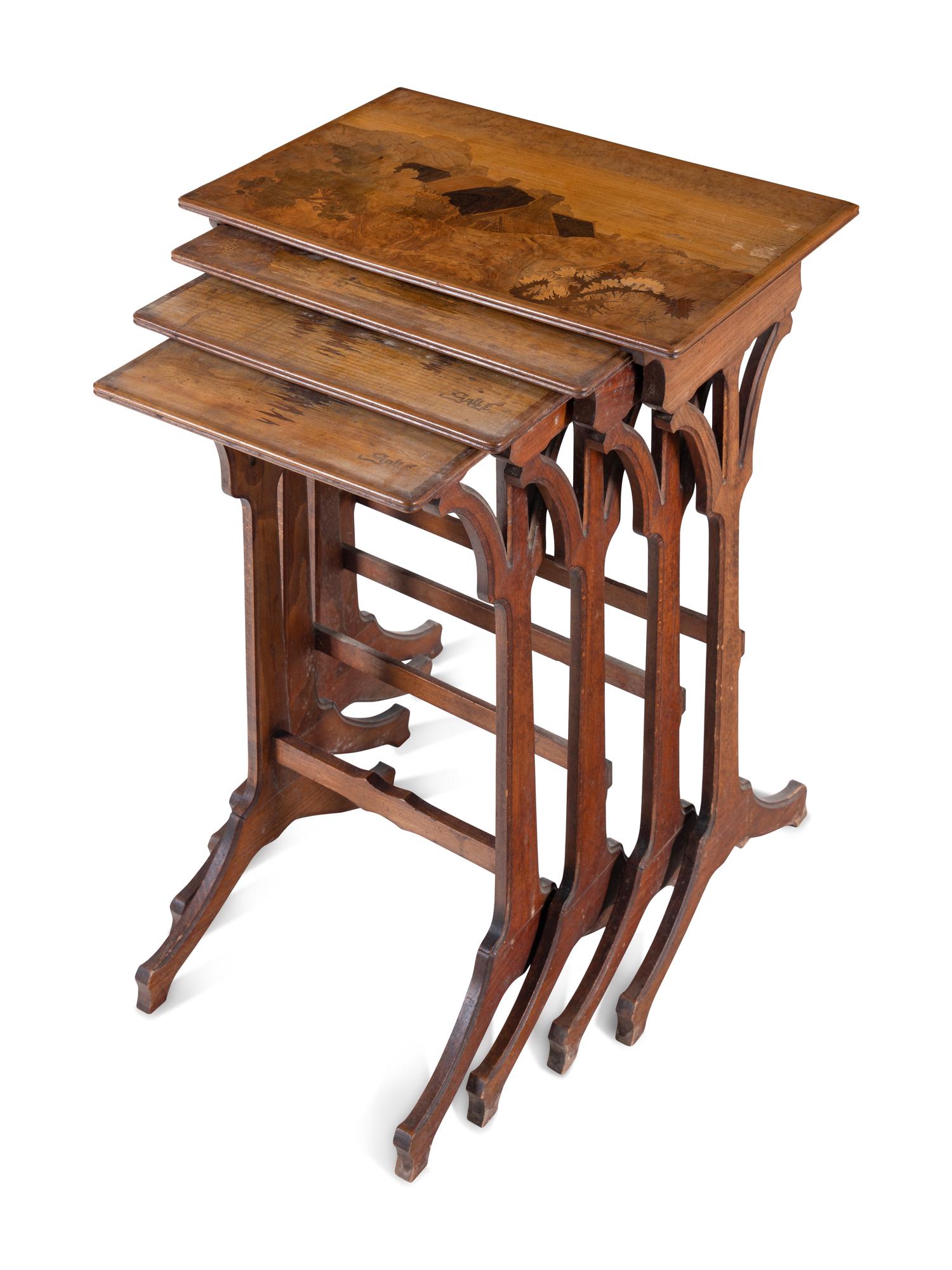 Four Nested Tables, c. 1900