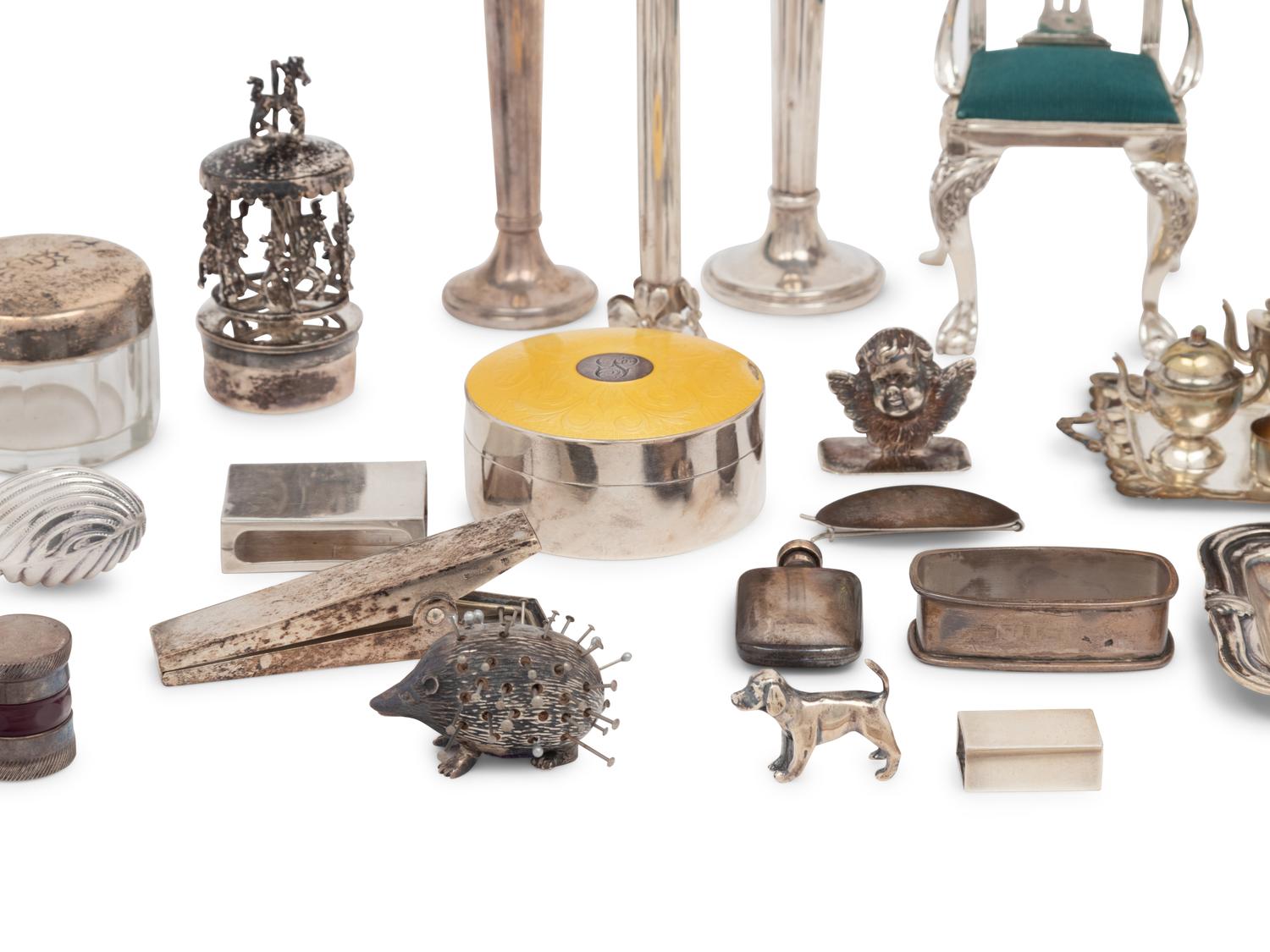 A Group of Silver Table Articles