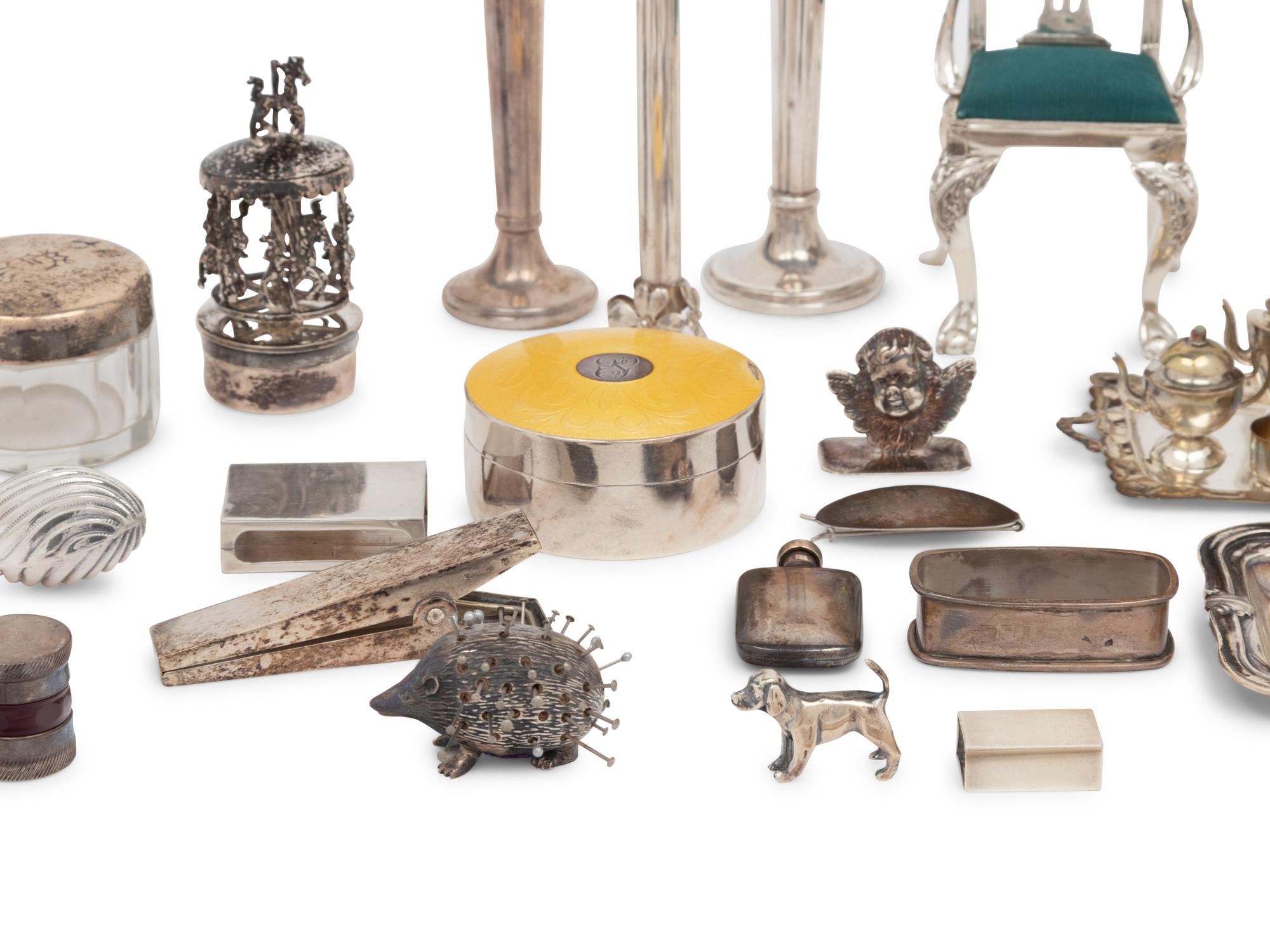 A Group of Silver Table Articles