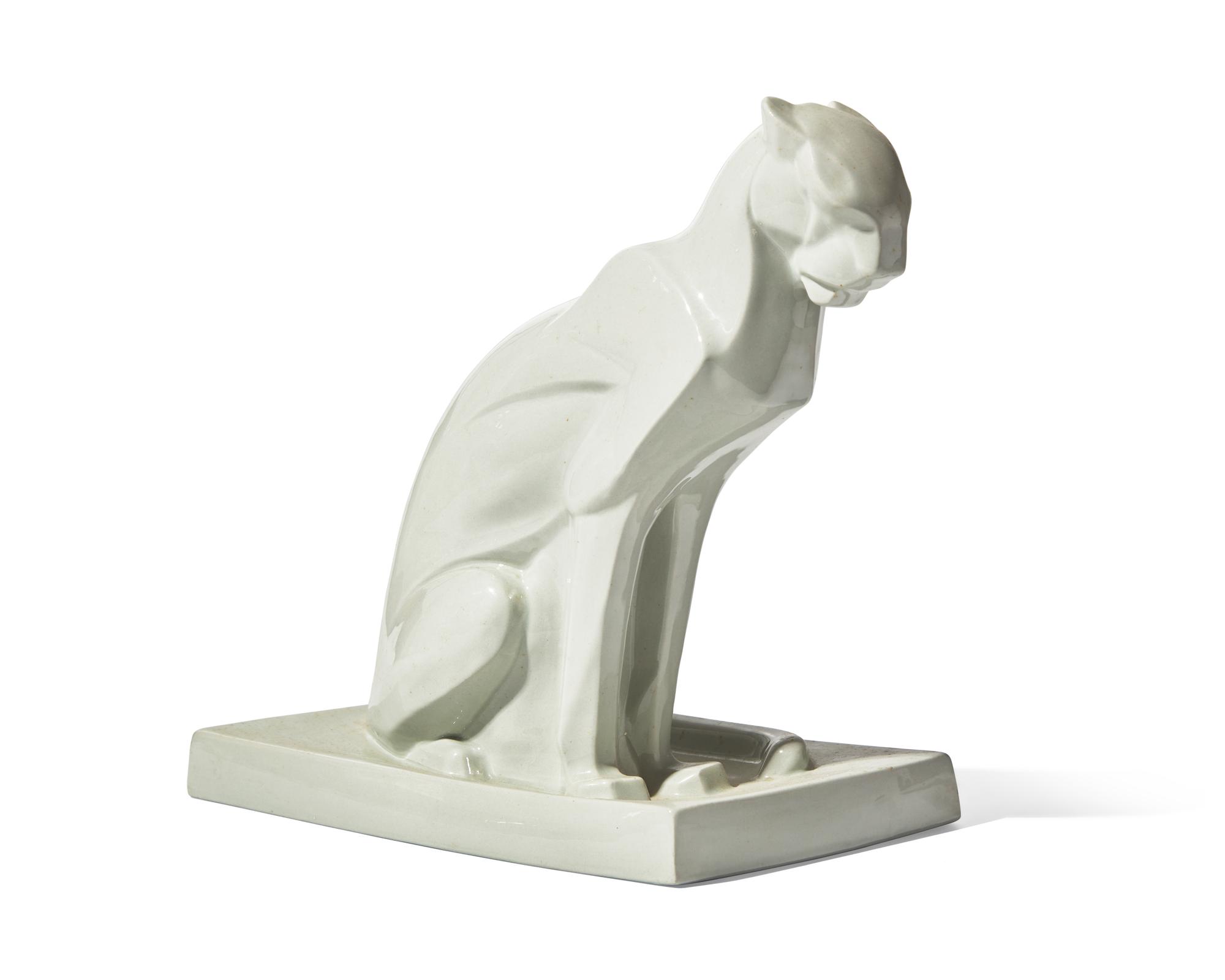 A Wedgwood Earthenware 'Panther' Figure