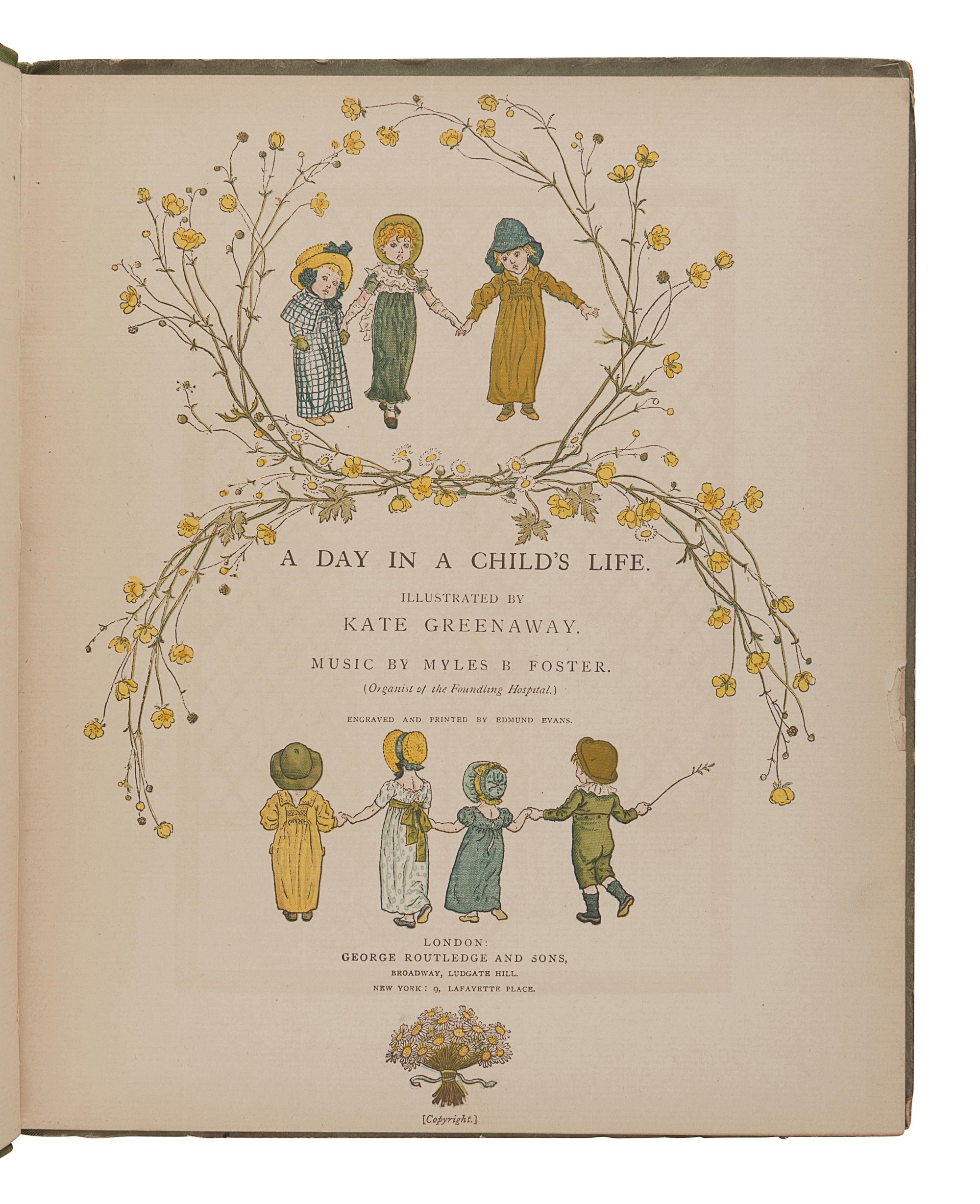 [CHILDREN'S BOOKS]. A group of 4 works, comprising: