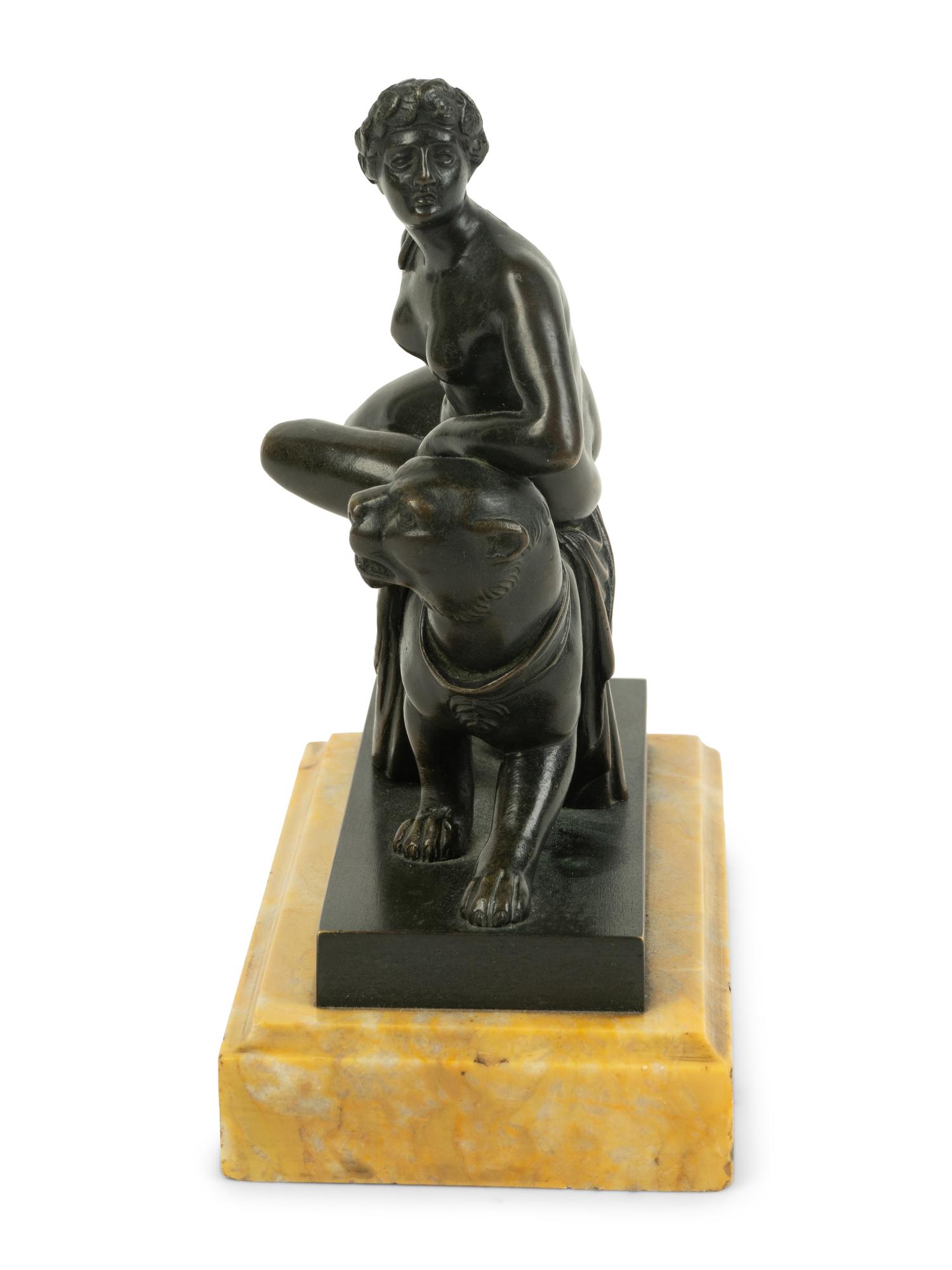 A Grand Tour Bronze of Ariadne on the Panther, After Johann Heinrich Dannecker (German, 1758 - 1841) — EARLY 20TH CENTURY