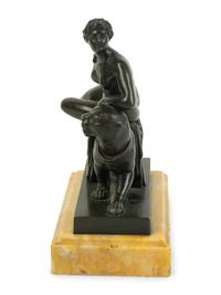 A Grand Tour Bronze of Ariadne on the Panther, After Johann Heinrich Dannecker (German, 1758 - 1841) — EARLY 20TH CENTURY
