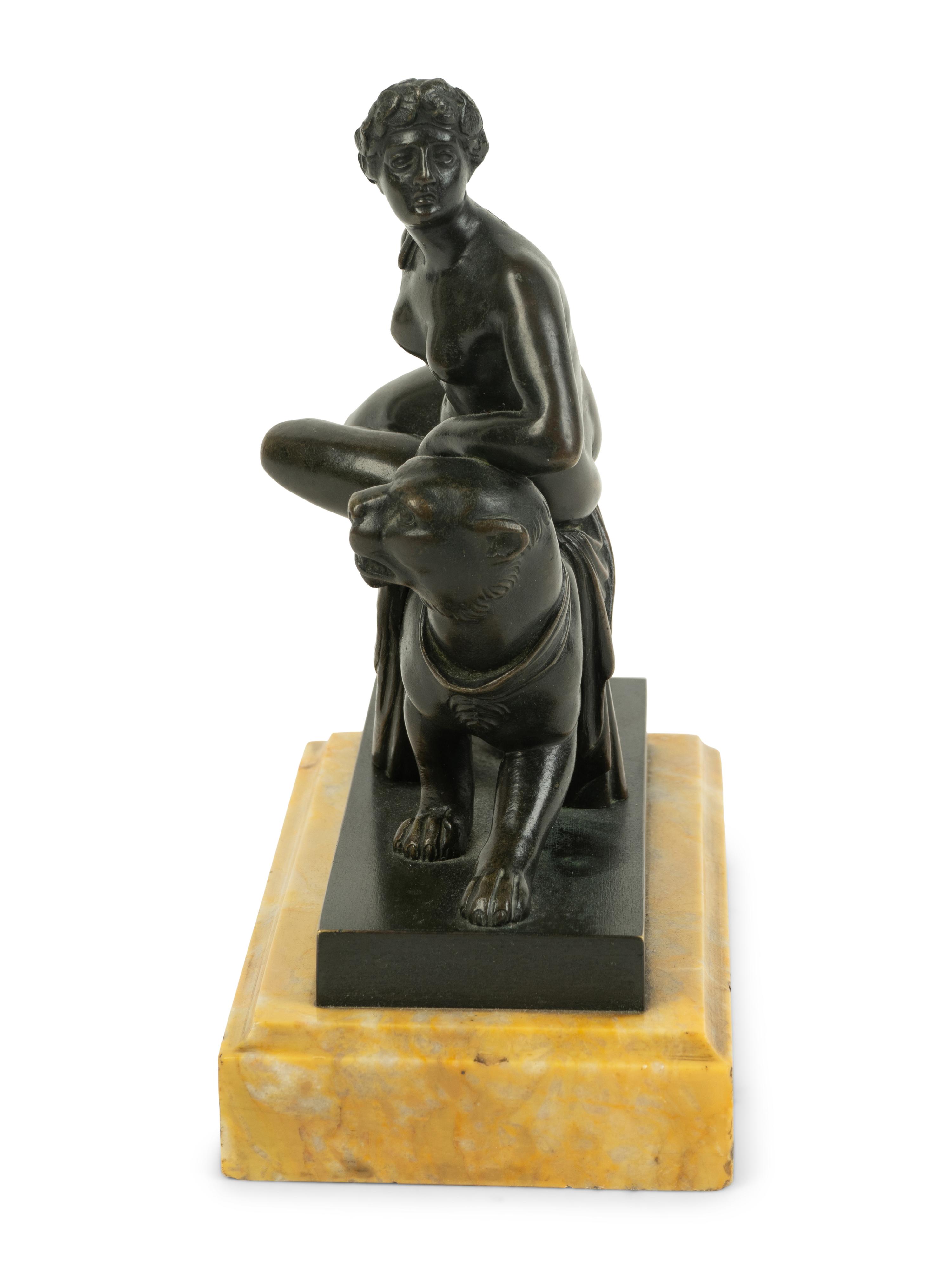 A Grand Tour Bronze of Ariadne on the Panther, After Johann Heinrich Dannecker (German, 1758 - 1841) — EARLY 20TH CENTURY