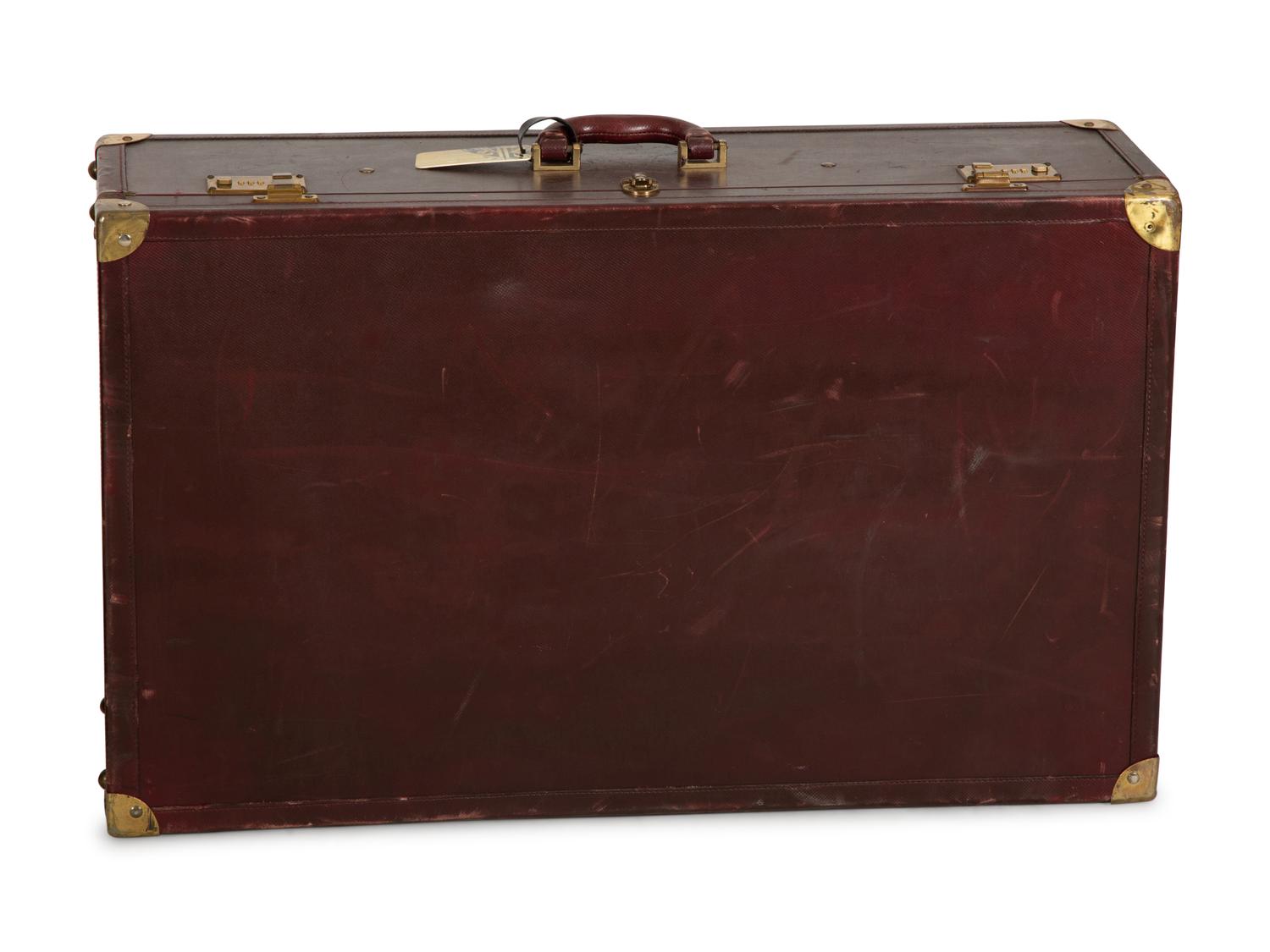 Two Bottega Veneta Suitcases and a Gucci Leather Garment Bag