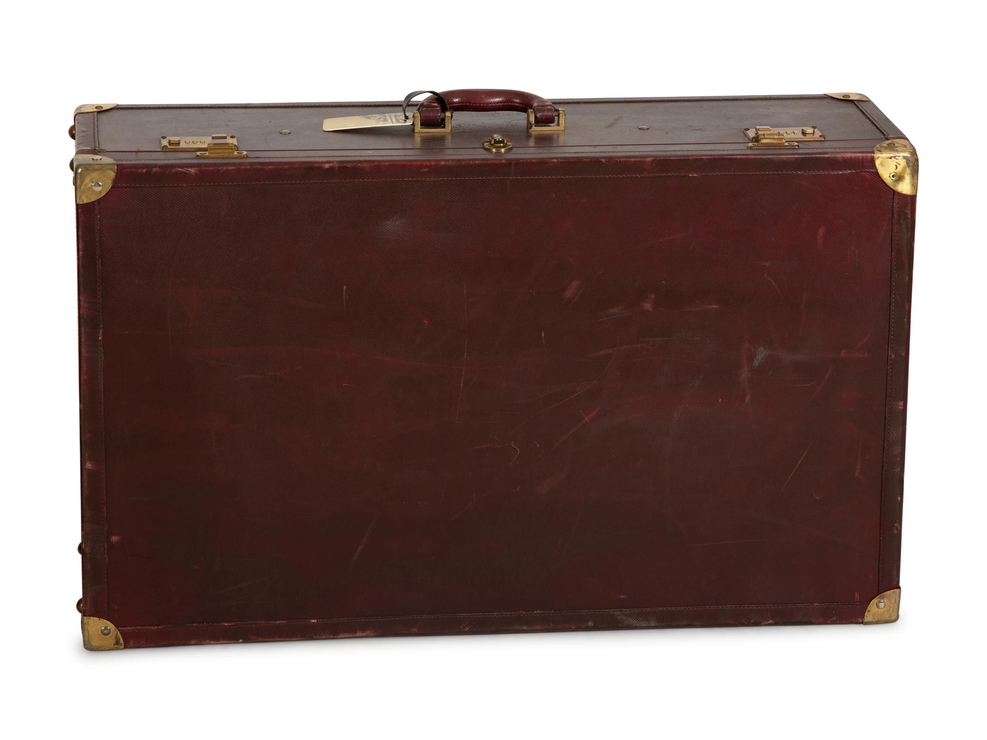 Two Bottega Veneta Suitcases and a Gucci Leather Garment Bag